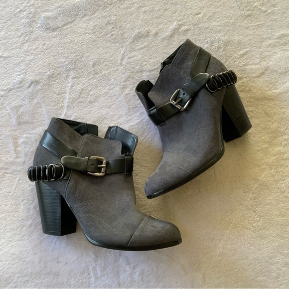 Carlos by Carlos Santana Shoes - 𝅺CARLOS by Carlos Santana Macomb Buckeled Ankle Booties